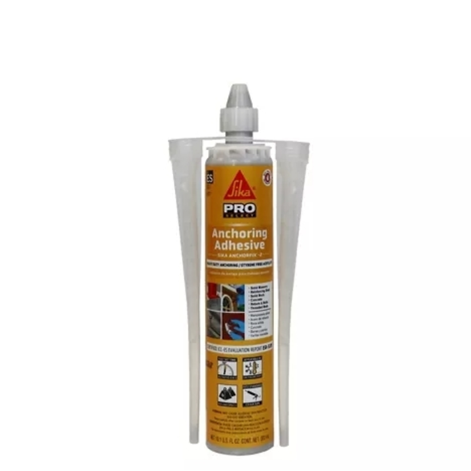 Sikadur AnchorFix-1 2-Component Acrylic Modified Anchoring Adhesive 10oz Cartridge, 12PK